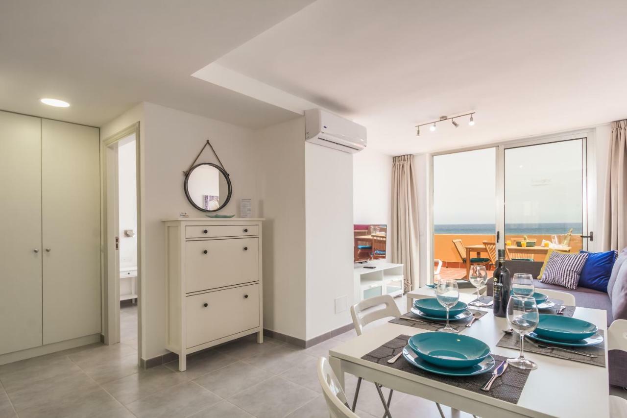 Ocean View Penthouse II Lägenhet Gran Tarajal Exteriör bild