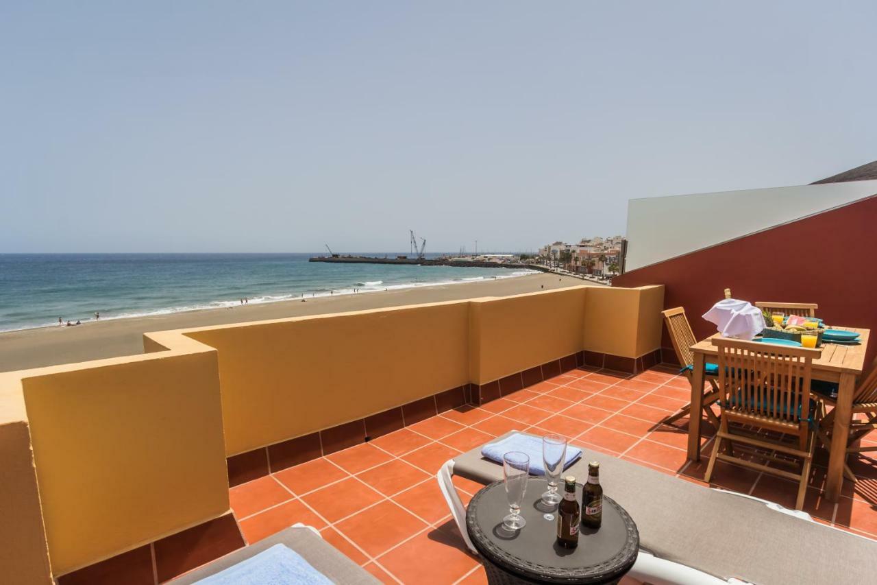 Ocean View Penthouse II Lägenhet Gran Tarajal Exteriör bild