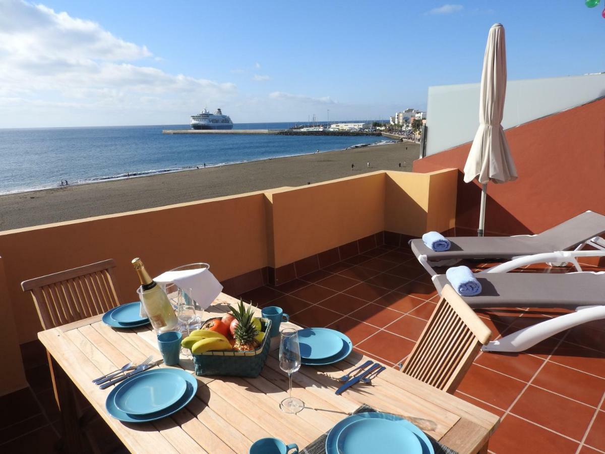 Ocean View Penthouse II Lägenhet Gran Tarajal Exteriör bild